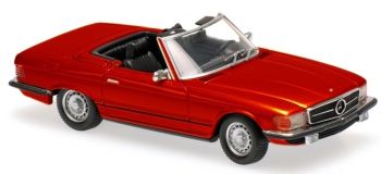 MXC940033432 - MERCEDES BENZ 350SL 1974 Cabriolet offen rot