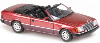 MXC940037030 - MERCEDES BENZ 300 CE-24 Cabriolet offen 1991 rotmetallic
