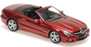 MXC940037530 - MERCEDES BENZ SL-Klasse Cabriolet offen 2008 rotmetallic