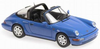 MXC940061360 - PORSCHE 911 Carrera 2 Targa 1991 offen blau