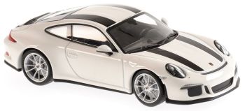MXC940066220 - PORSCHE 911 R 2016 weiß mit schwarzen Streifen