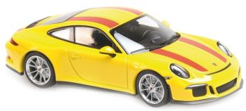 MXC940066221 - PORSCHE 911 R 2016 gelb mit roten Streifen