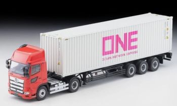 TOMLV-N292D - HINO Profia 4x2 mit Containerträger und 40-Fuß-Container ONE