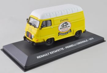 NET0048 - RENAULT Estafette Kastenwagen 1974 vom italienischen Bürstenhersteller PENNELLI CINGHIALE