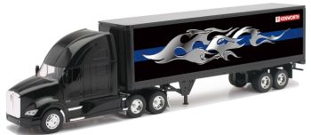 NEW10273 - KENWORTH T700 6x4 mit 2-Achs-Anhänger Maßstab: 1/32