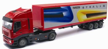 NEW15613 - IVECO Stralis 4x2 rot mit semi 3 Achsen IVECO