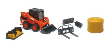 NEW33133 - KUBOTA SSV65 Kompaktlader mit Anbaugeräten