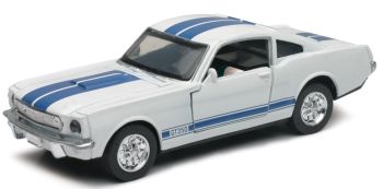 NEW51393C - FORD Shelby GT350 weiß mit blauen Streifen