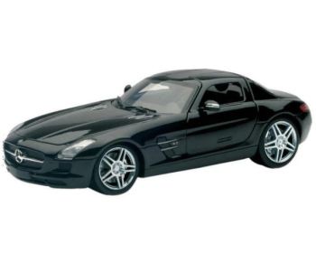 NEW71193-2 - MERCEDES SLS AMG Schwarz