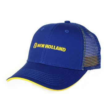 CASNH600 - NEW HOLLAND Blue Cap mit gelbem Logo