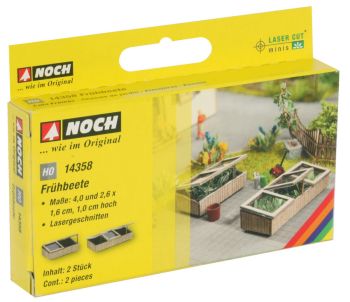 NOC14358 - Gartenrahmen zum Zusammenbauen Maße 2;6 x 1;6 x 1 cm