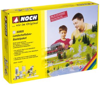 NOC60805 - Bauset für Eisenbahnlandschaften im Maßstab 1:87 im HO-Maßstab