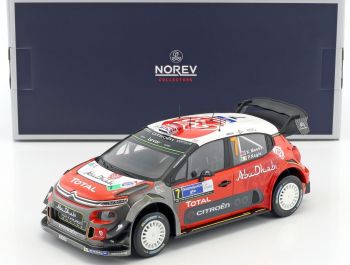 NOREV181632 - CITROEN C3 WRC #7 Gewinner Mexiko 2017 K Meeke / P Nagle