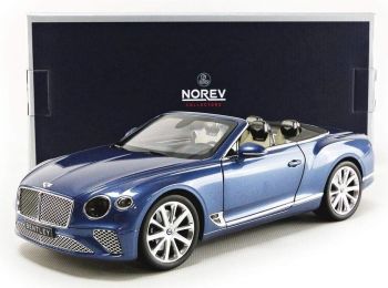 NOREV182785 - BENTLEY Continental GT Cabriolet offen 2019 kristallblau metallic