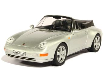 NOREV187592 - PORSCHE 911 Carrera Cabrio Silbermetall 1994