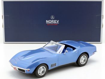 NOREV189035 - CHEVROLET Corvette Cabrio offen 1969 blau