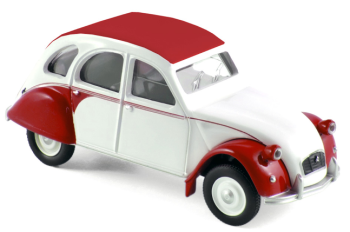 NOREV310514 - CITROEN 2CV Dolly 1986 rot und weiß