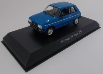 NOREV471404 - PEUGEOT 104 ZS 1979 blauer Ibis