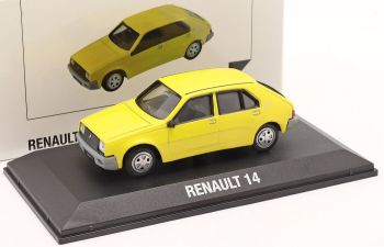 NOREV75930 - RENAULT R14 1976 GTL Phase I Yellow Box Hersteller