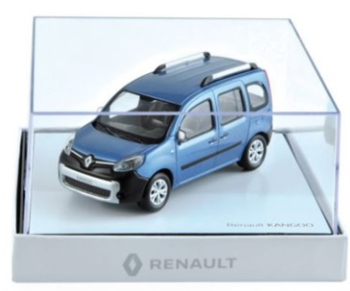 NOREV85152 - RENAULT Kangoo Familie Phase II 2013 Blau Metallic Box Hersteller