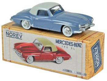 NOREVCL3511 - MERCEDES BENZ 190 SL 1956 blau du hellgrau