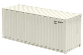 NZG875/13 - Container 20 Fuß Cremefarbe
