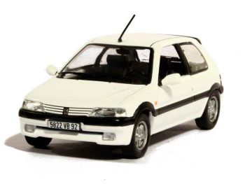 ODE003 - PEUGEOT 106 XSi weiß 1994 auf 1000 Exemplare limitiert