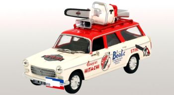 ODE014 - PEUGEOT 404 kommerzielle Werbung BEAL STIHL HITACHI auf 500 Exemplare begrenzt.
