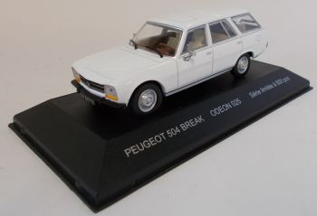 ODE025 - PEUGEOT 504 weißer Familiennachlass limitiert auf 500 Einheiten