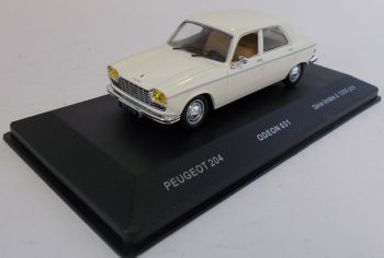 ODE031 - PEUGEOT 204 1967 weiß limitiert auf 1000 Exemplare