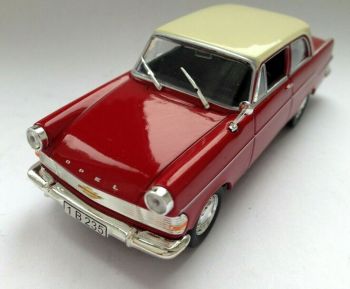 MAGLCOREKORDP2 - OPEL Rekord P2 2 2-türige Limousine 1961 rot weißes Dach im Blister verkauft