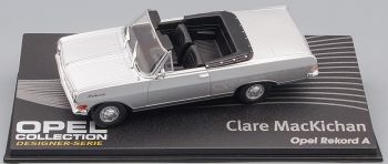 MAGOPE122 - OPEL Rekord Ein graues offenes Cabrio von Designerin Clare Mackichan
