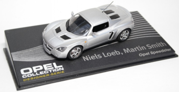 MAGOSPEEDSTERS - Grauer OPEL Speedster der Designer Niels Loeb und Martin Smith