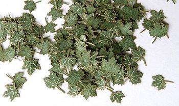 PLS253 - 4mm Miniatur grüne Ahornblätter für Diorama