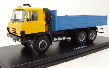 PRXPCL47062 - TATRA 815 V 26 6x4 gelbe Kabine Pritsche blau