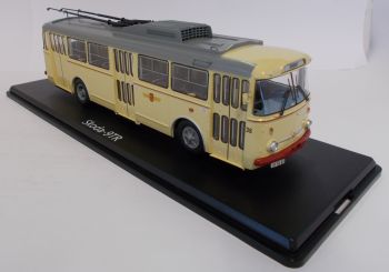 PRXPCL47065 - Elektrischer Stadtbus SKODA 9TR Potsdam beigegraues Dach
