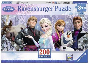 RAV128013 - Panorama-Rätsel - 200 Elemente - Die Schneekönigin