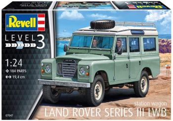 REV07047 - LAND ROVER Serie III LWB-Modell zum Zusammenbauen und Lackieren