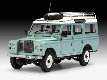 REV07047 - LAND ROVER Serie III LWB-Modell zum Zusammenbauen und Lackieren