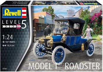 REV07661 - FORD Model T Roadster 1913 Modell zum Zusammenbauen und Lackieren