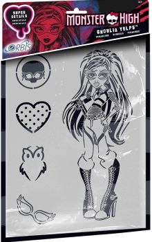 REV30221 - MONSTER HIGH Schablone – Ghoula Yelps