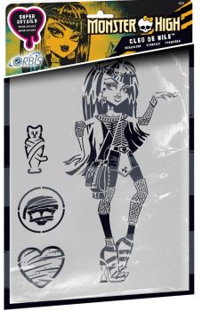 REV30222 - MONSTER HIGH Schablone - Cléo de Nile