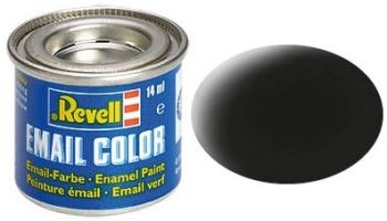 REV32108 - Mattschwarze Emaillefarbe 14ml