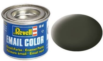 REV32142 - Matte Olivgrüne Emaillefarbe 14ml