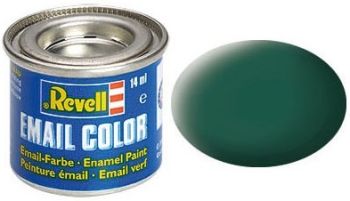 REV32148 - Mattgrüne Emaillefarbe 14ml