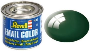 REV32162 - Glänzende dunkelgrüne Emaillefarbe 14ml