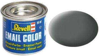 REV32166 - Matte olivgraue Emaillefarbe 14ml