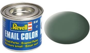 REV32167 - Mattgrüne graue Emaillefarbe 14ml