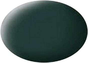 REV36140 - Mattschwarze grüne Acrylfarbe 18 ml Dose