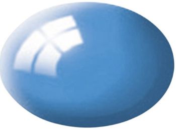 REV36150 - Glänzende hellblaue Acrylfarbe 18 ml Dose